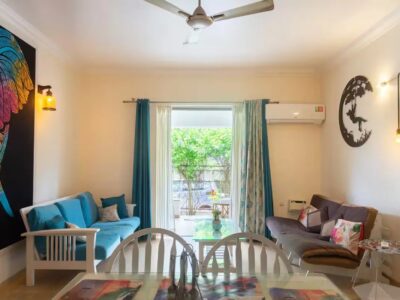 Couple Friendly 1BHK | Pool | Wi-Fi | Near Baga